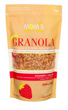 Moms Natural Foods Strawberry Granola, 360 g